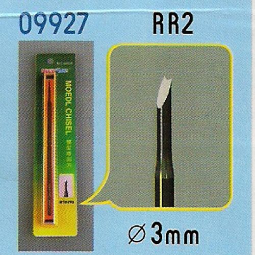 Master Tools 09926 ? Modlisme Accessoires Chisel R2, Ciseau, Gris