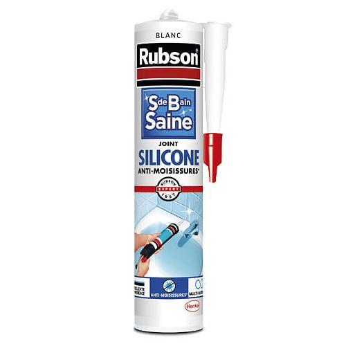 Mastic Rubson Pour Sanitaire 280ml Blanc