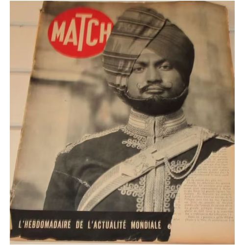 Match N53 Du 5/7/1939-A Dantzig Le Putsch N'aura Pas Lieu-Sacha Guitry La Comdie De Sa Vie-Singapour-Kermesse De Longchamp- L'adversaire N1 De Roosevelt Wall-Street-Passion  St Sulpice De Favires