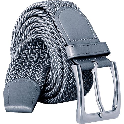 Matec 1 Ceinture Extensible Grise Avec Une Longueur Totale De 125 Cm Et Une Largeur De 3,5 Cm-lastique Tress Et Extensible.,Gris,125 Cm