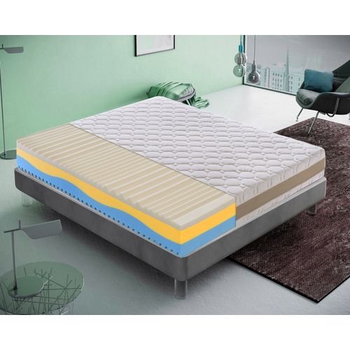 Matelas 160x190  Mmoire De Forme 3 Couches Housse Amovible