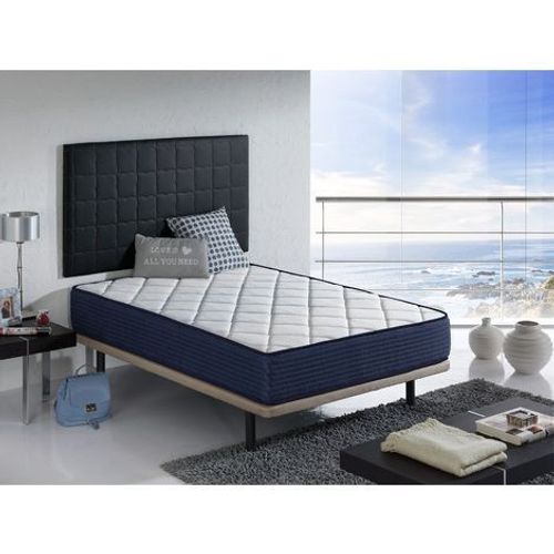 Matelas 80x190 Laura Epaisseur 22 Cm Mousse A Memoire De Forme-2 Faces Ete/Hiver - Independance De Couchage