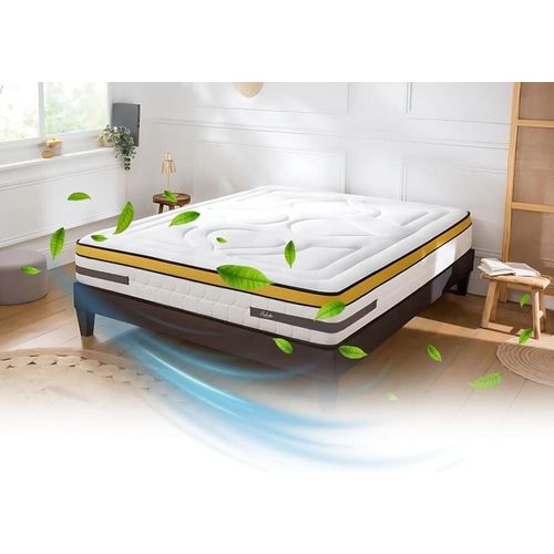 Matelas  Ressorts Ensachs Et  Mmoire De Forme 180x200