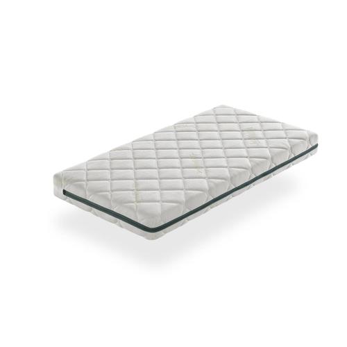 Matelas Bebe 70x140 Bambu Epaisseur 11 Cm Adaptable, Avec Particules Naturelles Et Respirantes