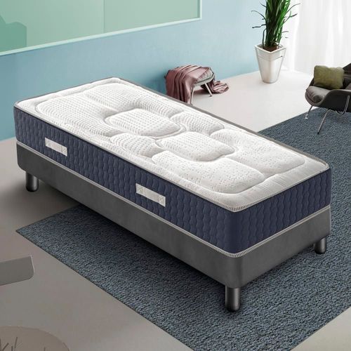 Matelas En Mousse Mmoire De Forme 90x190 paisseur 30 Cm, 9 Zones