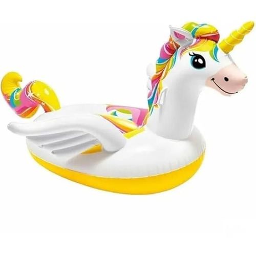 Matelas Gonflable - Intex - Licorne - Multicolore - 28,5 X 45,5 X 26 Cm - Pour Enfants  Partir De 3 Ans