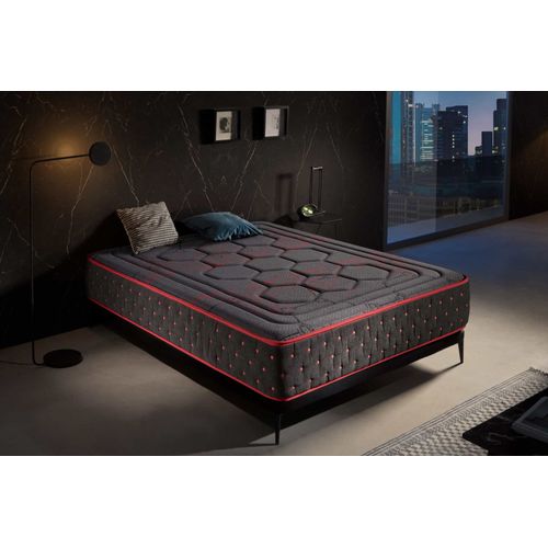 Moonia | Matelas Hexaflex Moon | Anatomique Et Ergonomique | Repos Confortable | Hauteur +/- 27 | 180x200cm