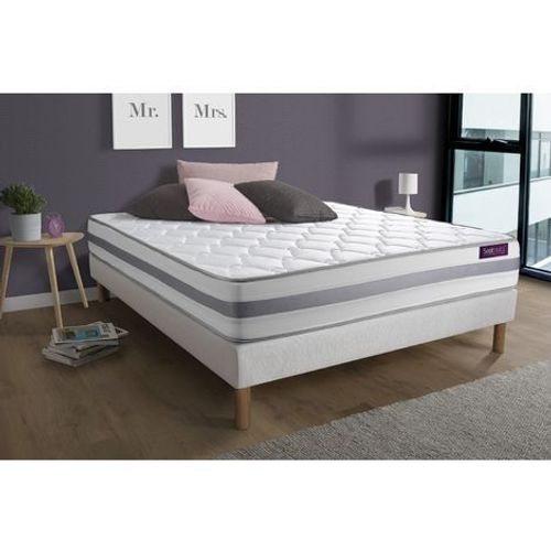 Matelas Ressorts Ensachs 140x200 Memo Spring 3 Zones De Confort Maxi paisseur