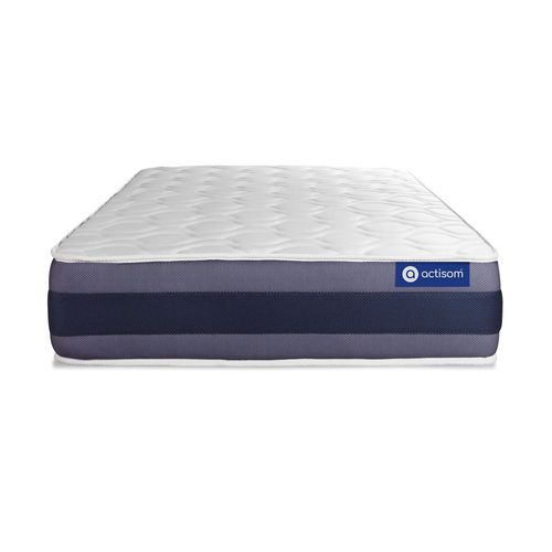 Matelas Ressorts Ensaches+Memoire De Forme Actiflex Morpho 120x200 Maxi Epaisseur 5zones De Confort