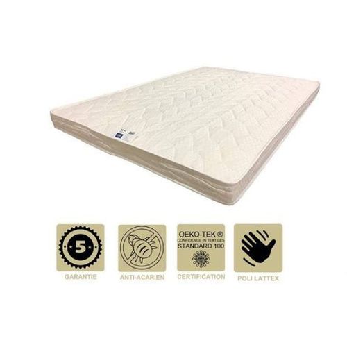 Matelas Soutien Trs Ferme Mmoire De Forme Pour Canap Lit + Alse 80x190 X 14 Cm - 5 Zones De Confort - Ame Poli Lattex Haute Rsilience - Hypoallergnique