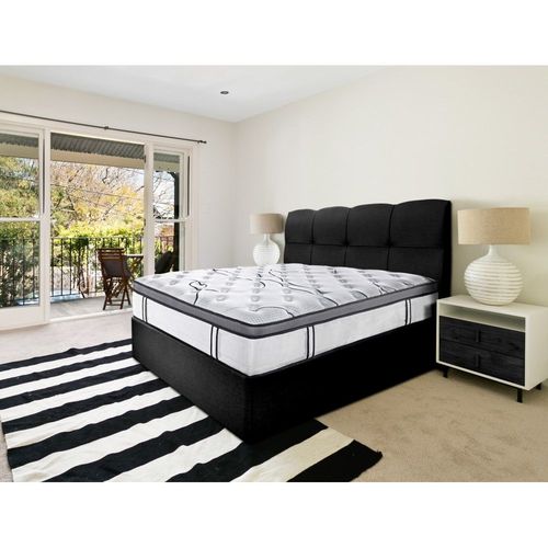 Matelas Venise 140x 200 Multi-Technologies | Epaisseur 30cm | Mousse Mmoire De Forme (60 Kg/M3) | Latex Respirant (70 Kg/M3) |Ressorts Ensachs (H:20cm) | Garantie 5 Ans