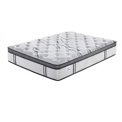 Matelas Venise 90x190 Multi-Technologies | Epaisseur 30cm | Mousse Mmoire De Forme (60 Kg/M3) | Latex Respirant (70 Kg/M3) |Ressorts Ensachs (H:20cm) | Garantie 5 Ans
