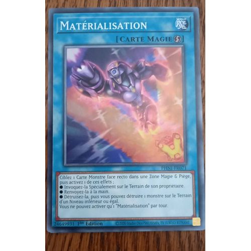 Matrialisation Phni-Fr071 Commune Cauchemar Fantme Carte Yu-Gi-Oh Konami