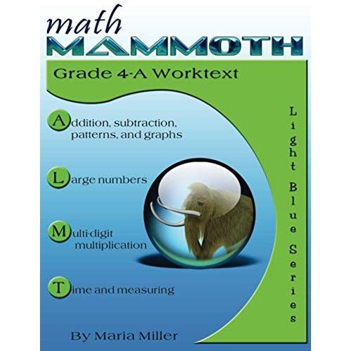 Math Mammoth Grade 4a Worktext Rakuten