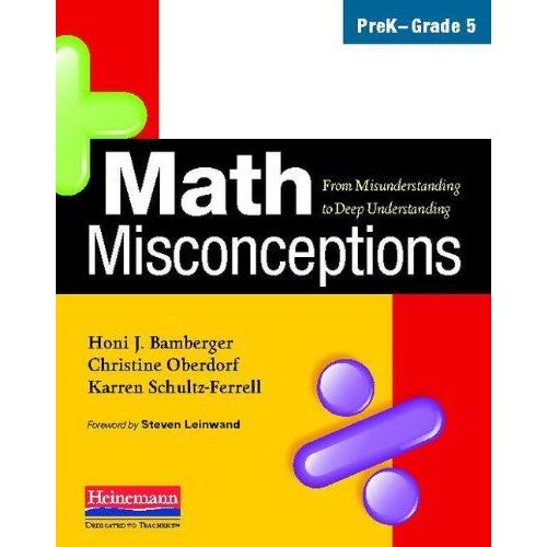 Math Misconceptions, Prek-Grade 5    Format Broch 