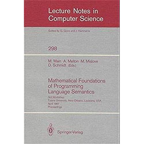 Mathematical Foundations Of Programming Language Semantics    Format Broch 