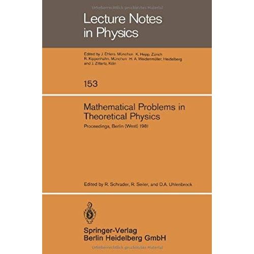 Mathematical Problems In Theoretical Physics    Format Broch 