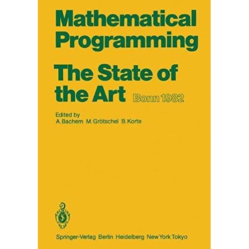 Mathematical Programming The State Of The Art    Format Broch 