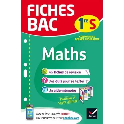 Maths 1re S    Format Poche 