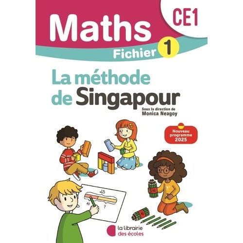 Mathmatiques Ce1 Mthode De Singapour - Fichier lve    Format Beau livre 