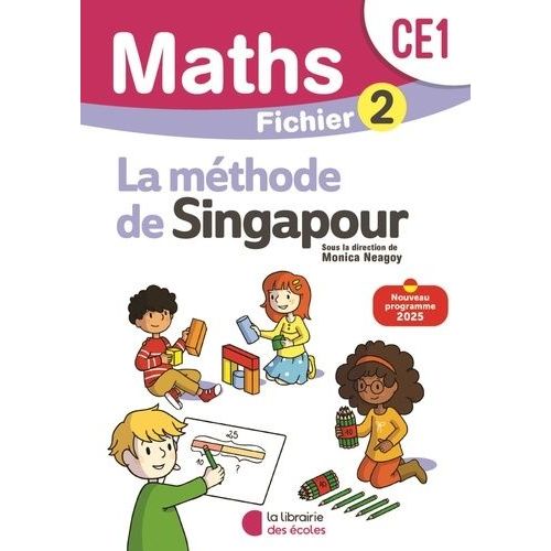 Mathmatiques Ce1 Mthode De Singapour - Fichier lve    Format Beau livre 