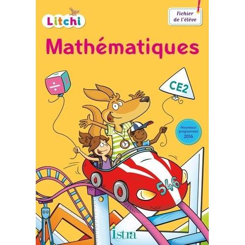 Mathmatiques Ce2 Litchi - Fichier De L'lve   de Vilaro Catherine  Format Beau livre 