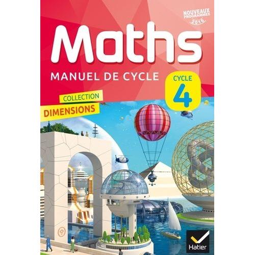 Maths Cycle 4 - Manuel De L'lve   de Dos Santos Rui  Format Broch 