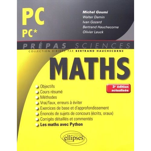 Mathmatiques Pc/Pc*    Format Grand Format 
