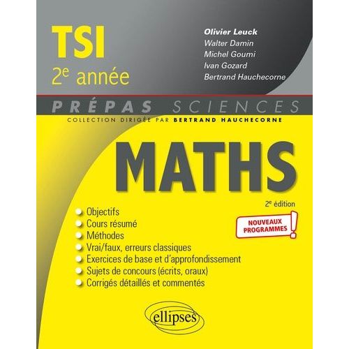 Mathmatiques Tsi, 2e Anne    Format Grand Format 
