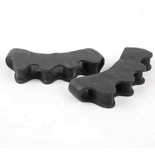 Mathiateur D'orteils De Protection,2 Pices = 1 Paire,Outil De Soin,Adapt  La Ration Des Oignons,Matriau En Gel Souple,Lisseur,Entretoises,Civires - Type Black For Adult