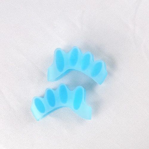 Mathiateur D'orteils De Protection  Chaud,Outil De Soin Appropri Pour La Ration Des Oignons,Matriau En Gel Souple,Lisseur,Entretoises,Civires,2 Pices = 1 Paire - Type Blue For Kid