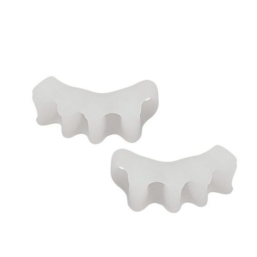 Mathiateur De Chaussures Portable Pour Enfants,5 Documents,Sparateur De Gel Souple,Orthses De Pied,Ajusteur,Outils De Soin,Valgus,Oignon,2 Pices,1 Paire - Type Whte For Kid