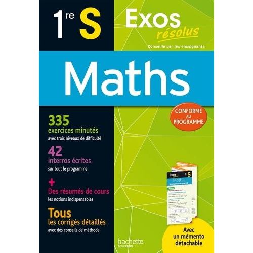 Maths 1re S    Format Broch 