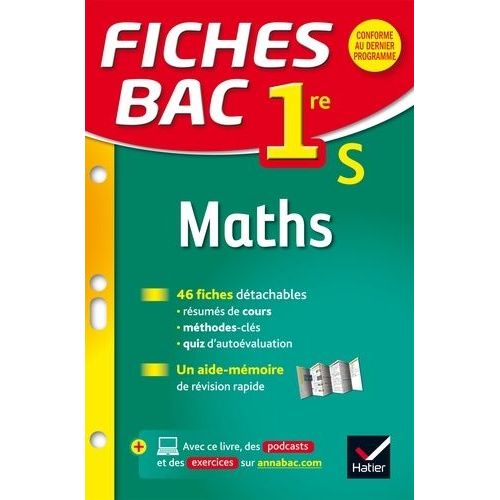 Maths 1re S    Format Poche 