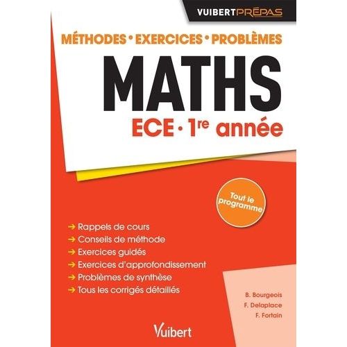 Maths Ece 1e Anne   de Bourgeois Bndicte  Format Broch 