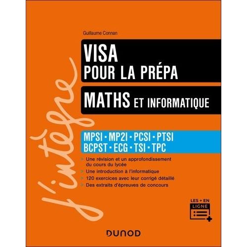 Maths Et Informatique - Mpsi - Mp2i - Pcsi - Ptsi - Bcpst - Ecg - Tsi - Tpc    Format Grand Format 