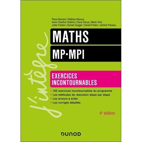 Maths Mp-Mpi    Format Beau livre 