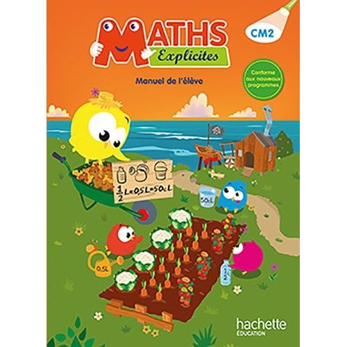 Maths Explicites Cm2 - Manuel De L'lve   de Castioni Lucien  Format Broch 
