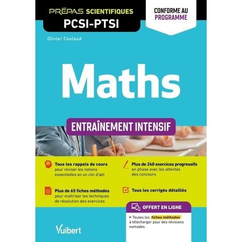 Maths Pcsi-Ptsi - Entranement Intensif    Format Non Precis 