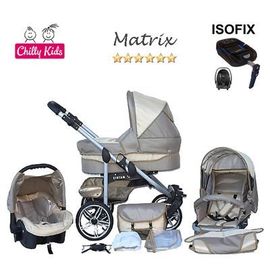 combine poussette siege auto isofix