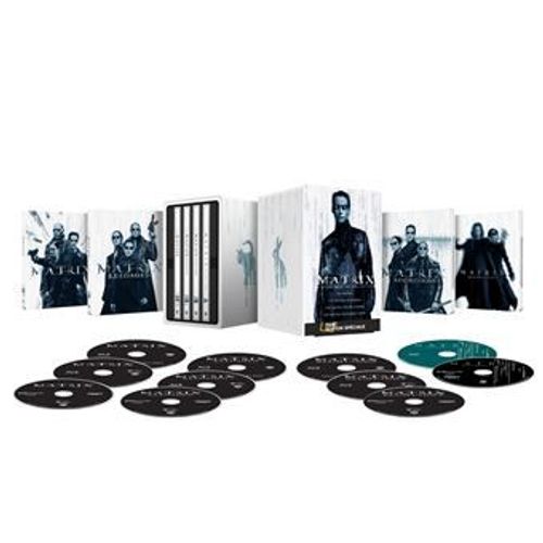 Matrix - Collection 4 Films - 4k Ultra Hd + Blu-Ray - Botier Steelbook Limit de Lilly Wachowski