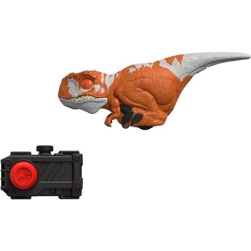 Mattel - Jurassic World Dominion Uncaged Click Tracker Atrociraptor, Red [Collectables] Action Figure