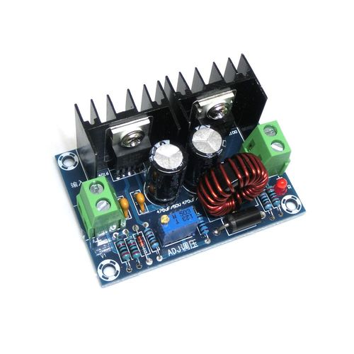 Max 8a Xl4016 Xl4016e1 200w,Charge Haute Puissance,Pwm Rglable,Module De Convertisseur De Part Et chancr Rgulateur De Tension Des Pneus - Type Green Terminal
