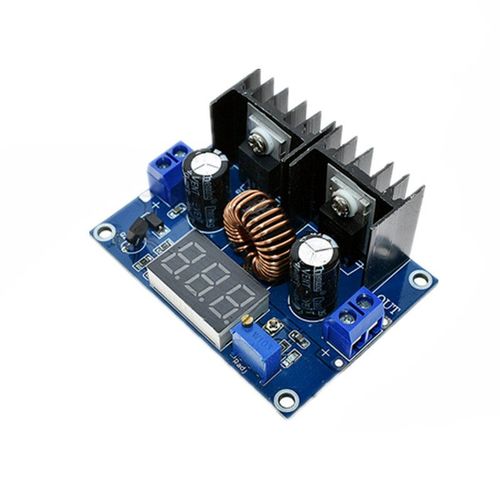 Max 8a Xl4016 Xl4016e1 200w,Charge Haute Puissance,Pwm Rglable,Module De Convertisseur De Part Et chancr Rgulateur De Tension Des Pneus - Type With Display