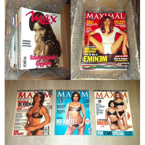 Max, Maxim, Maximal Lot De 42 Magazines