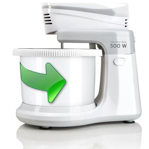 Max Mixer Bowl Batidora 500w Tapa