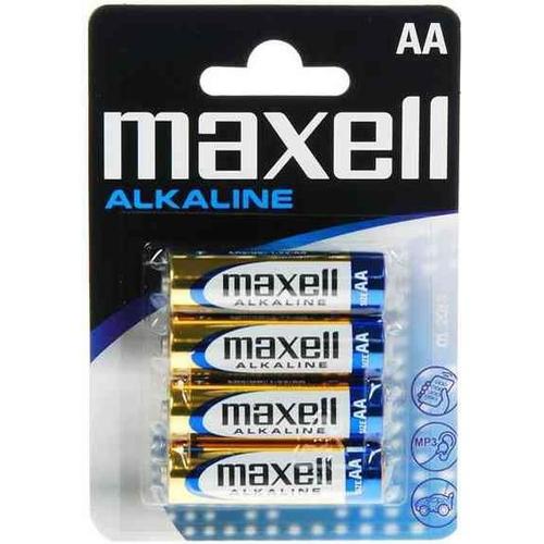 Maxell 140961 - Pack De 4 Piles Alcaline Lr 06 (Aa) - 1,5 V