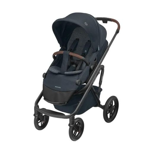 Maxi-Cosi Pack Poussette Lila Xp+, Poussette Bb Confort Et Nacelle Bb, Ds La Naissance, Essential Graphite