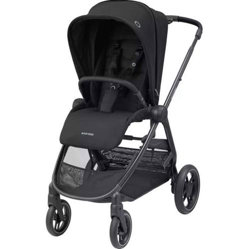 Maxi-Cosi Poussette Street Plus Avec Nacelle, De La Naissance  4 Ans, Confortable Et Polyvalente, Essential Black