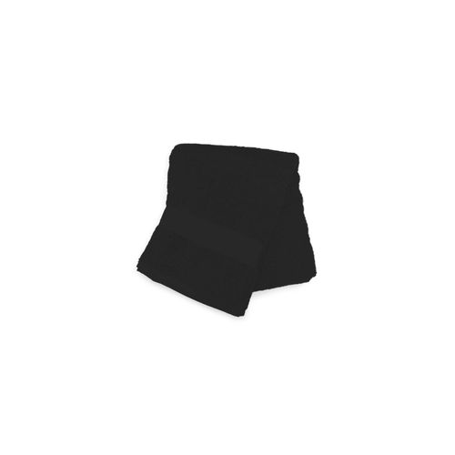 Drap De Bain En Coton 500 Gr/M2 100x140 Cm Lagune Noir, Par Soleil D'ocre